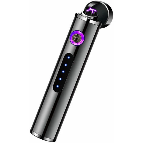 USB Rechargeable Lighter Double Arc Small Flameless Lighter 8.8 1.7cm