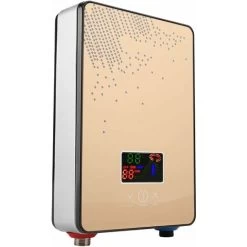 Chauffe-eau Instantané, Chauffe-eau électrique Instantané 220 V 6500 W Avec Pommeau De Douche, Chauffe-eau à Température Constante Et Basse Pression Pour Le Démarrage De La Salle De Bain à La Maison