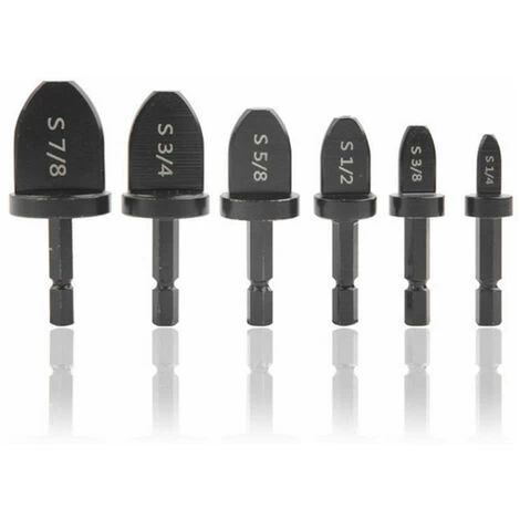6pcs Pipe Expander Air Conditioner Copper Pipe Expander Stamping Tool Drill Bit Flaring Tool, Flaring Expander - Image 4