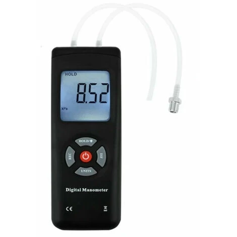 Digital Handheld Pressure Gauge, Gas Differential Pressure Gauge, Pressure Gauge Tester, Pressure Gauge, Electronic Pressure Gauge Control - Image 2