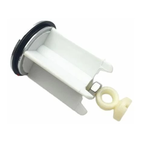 2pcs Drain Valve Ø Stem 38.8 H. Mini-maxi 70./87 Mm Ø On Joint 39.5 Washbasin Type - Image 2