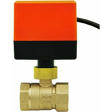 AC220V AC24V DC12V 2-way Motorized Valve - Motorized 2-way Ball Valve DN15 DN20 DN25 DN32 DN40 DN50 (AC220V DN20)