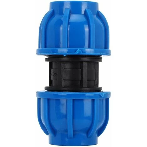 SL.GT 4Pcs PE Plastic Straight Connector 32mm To 32mm Water Pipe Adapter Straight Fitting Water Pipe Tube Fittings