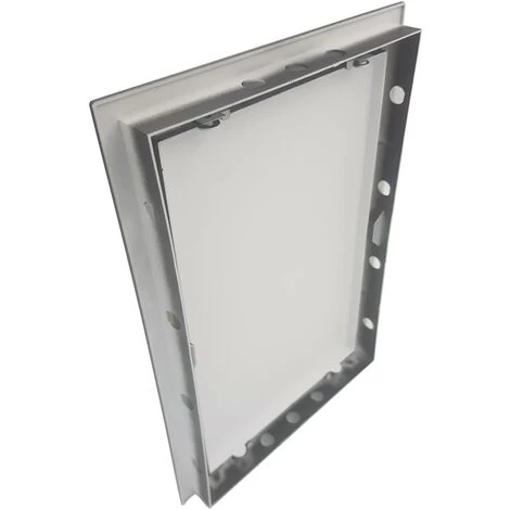 150x300mm Black Front Access Inspection Panel Plastic Concealed Wall Hatch Check Doors - Image 4