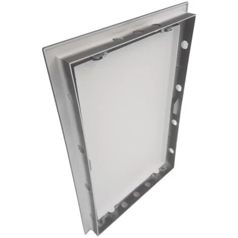 200x250mm Black Front Access Inspection Panel Plastic Concealed Wall Hatch Check Doors - Image 3