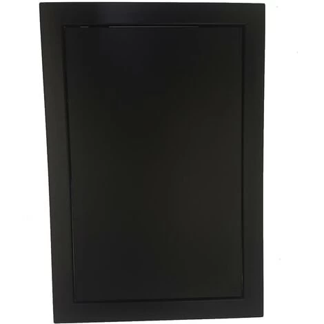 300x400mm Black Front Access Inspection Panel Plastic Concealed Wall Hatch Check Doors