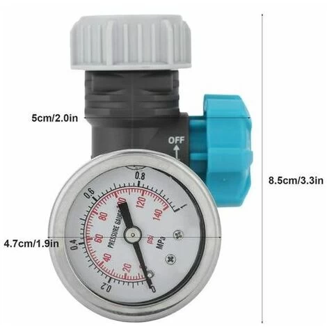 Pressure Reducer, Adjustable Water Pressure Valve, G3/4 Inch Water Pressure Reducer Pressure Reducer For Greenhouse Garden - Image 5