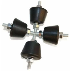 Wall Mounted Split Air Conditioner With Shockproof, Noise Reduction And Shock Absorbing Feet, With A Maximum Load Capacity Of 70kg, 4PCS 1