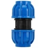 Straight Plastic 32Mm To 32Mm 4Pcs Pe Connector Water Pipe Adapter Straight Fitting Water Pipe Tube Fittings
