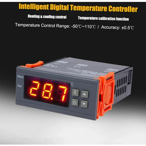 GTA Intelligent Digital Temperature Controller Mh-1210W, With Sensor, Ac220V - Image 4