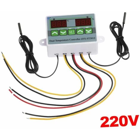 GTA Digital Temperature Controller With Double Display, 220V / 1500W - 220V / 1500W - Image 3