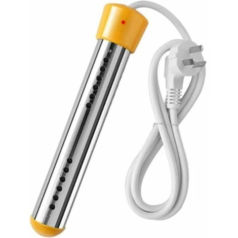 2000W Electric Water Heater Hot Water Boiler Instant Immersion Machine Portable Pool Heater EU Plug Silver (Blue) - Image 2