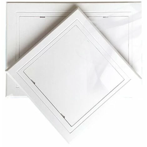 2PCS Inspection Hatch Adjusting Shutters And Doors Premium Quality White ABS Plastic Sizes Selectable. 10X15cm - Image 4