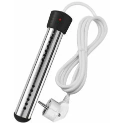 1500W Immersion Heater Portable Electric Water Heater With Stainless Steel Guard For Inflatable Tub Bucket Pool