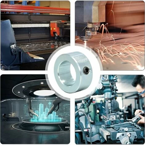 Set Of 4 Adjusting Rings 20 Mm - For Hand Truck, Hand Truck Wheel 20 X 32 X 14 Mm - Image 4