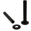 Black 2x 15mm Radiator Valve Pipes And Collars Easy Fit Packs Plumbing Tubes Brass