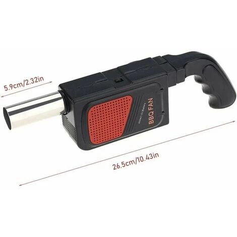 BBQ Air Blower - Portable Grill Blower Portable Electric BBQ Fan For Outdoor Camping Picnic BBQ Cooking Tool - Image 2