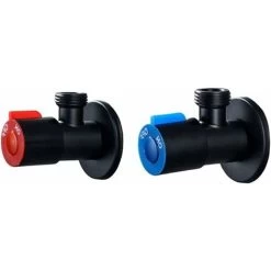 Threaded Brass Triangular Valve, Angle Valve For Kitchen, Bathroom, Toilet, Cold And Hot Water Shut Off Valve