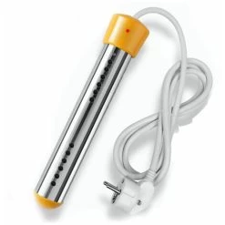 Bathtub Immersion Heater Electric Travel Immersion Immersion Heater,Stainless Steel Immersion Heater,Electric Water Heater Swimming Pool Immersion Heater,2000W Yellow
