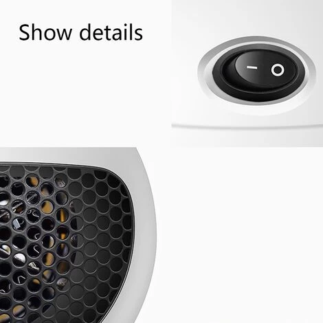 Mini Classic Personal Retro Air Circulator Fan - Image 3