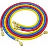 R134A Car Air Conditioning Refrigerant Refill Hose 3 Pack 3 Colors