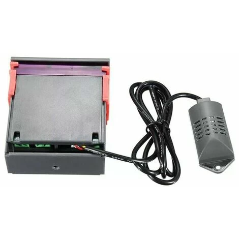 Digital Display Humidity And Temperature Controller With Built-in Sensor Probe Relay Output, 110-220V - 110-220V