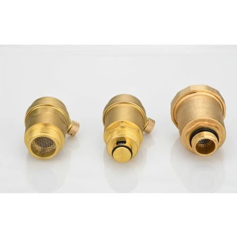 Brass Automatic Drain Valves With Pressure Relief Valve For Solar Water Heater Automatic Exhaust Valve(32mm Interface, DN25) - Image 4