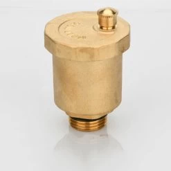 Automatic Brass Drain Valves With Pressure Relief Valve For Solar Water Heater Straight Exhaust Valve(25mm Interface, DN20)