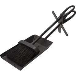 JVL Purbeck Hearth Fireside Tidy Brush Set