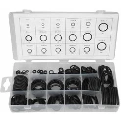 222Pcs Rubber O Ring Sealing Assort Set Kit O Ring Washer Assortment Kit For Automobile Engineering Machinery