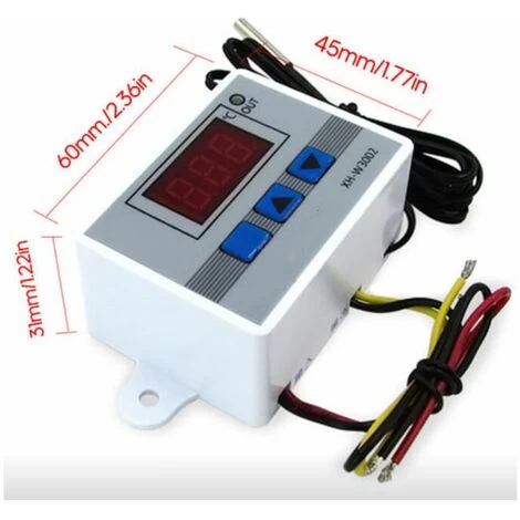 Intelligent Digital Temperature Controller, With Probe, 220V - Image 2