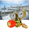 Gas Regulator,WX-YQE-03/60 Acetylene Gauge Meter Gas Acetylene Pressure Reducer For Gas Torch Welding Cutting Kit G5/8 CGA580(60)