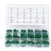 270 Pcs Rubber Piston Ring Rubber O Ring Assortment Kits O Ring High Temperature Resistant Sealing Buna-N Rubber Ring Assortment Kit For Professional Plumbing Automotive Mechanic Repairs
