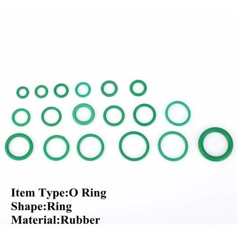 270 Pcs Rubber Piston Ring Rubber O Ring Assortment Kits O Ring High Temperature Resistant Sealing Buna-N Rubber Ring Assortment Kit For Professional Plumbing Automotive Mechanic Repairs - Image 2