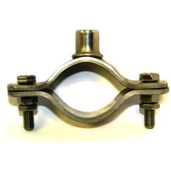 T304 Stainless Steel Munsen Type Bossed Pipe Pipe For 50 NB Pipe - M10 Boss