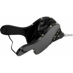 Moon Fireplace Bellows, Cast Iron Air Blower Nozzle For Outdoor Camping BBQ Grill Fireplace Bellows Bellows Pump BBQ Accessories With Hanging Strap(Silver)