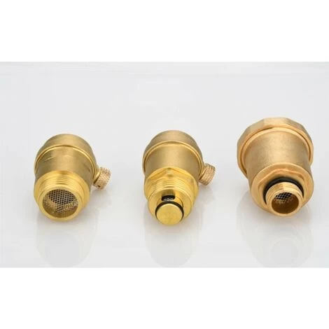 Brass Automatic Drain Valves With Pressure Relief Valve For Solar Water Heater Automatic Drain Valve (20mm Interface, DN15) - Image 4
