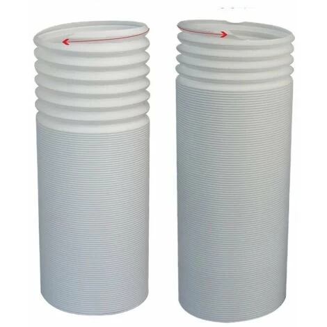 Mobile Air Conditioner Drain Hose, Flexible PVC Drain Hose For Mobile Air Conditioner (White Left Rotation Direction Ø13cm300cm) - Image 5