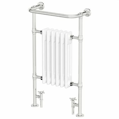 DuraTherm Traditional Heated Towel Radiator - 952mm X 568mm - Image 3